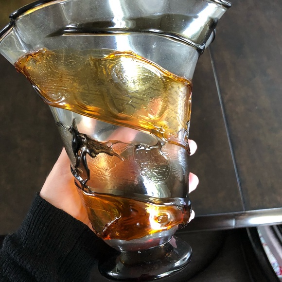 Glass Abstract Vase - Picture 2 of 4